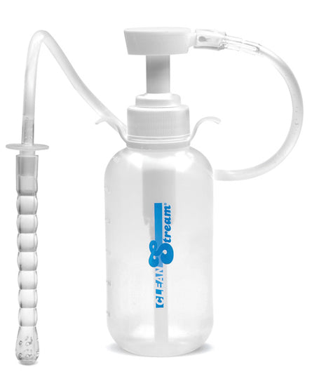 Cleanstream Pump Action Enema Bottle with Nozzle - Empower Pleasure