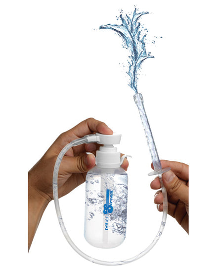 Cleanstream Pump Action Enema Bottle with Nozzle - Empower Pleasure