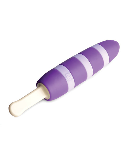 Cocksicle Fizzin 10x Silicone Rechargeable Vibrator - Purple