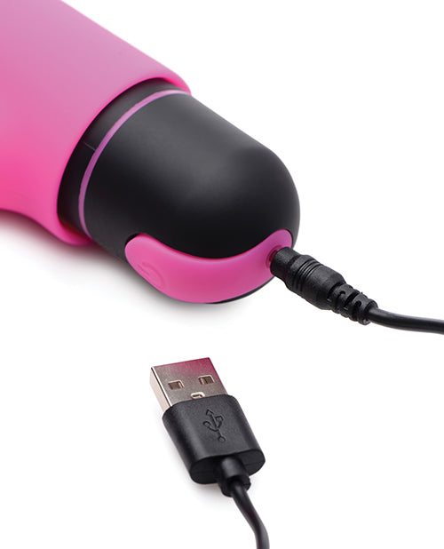 Bang! XL Bullet & Rabbit Silicone Sleeve - Pink - Empower Pleasure