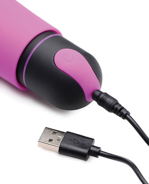 Bang! XL Bullet & Wavy Silicone Sleeve - Purple - Empower Pleasure
