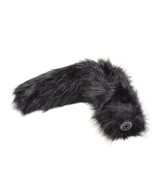 Tailz Snap On Interchangeable Fox Tail - Black - Empower Pleasure