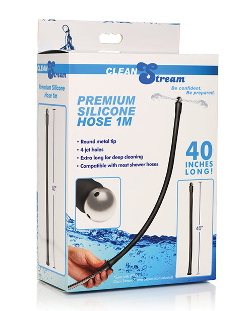 Clean Stream 40" Long 1" Premium Silicone Hose - Empower Pleasure