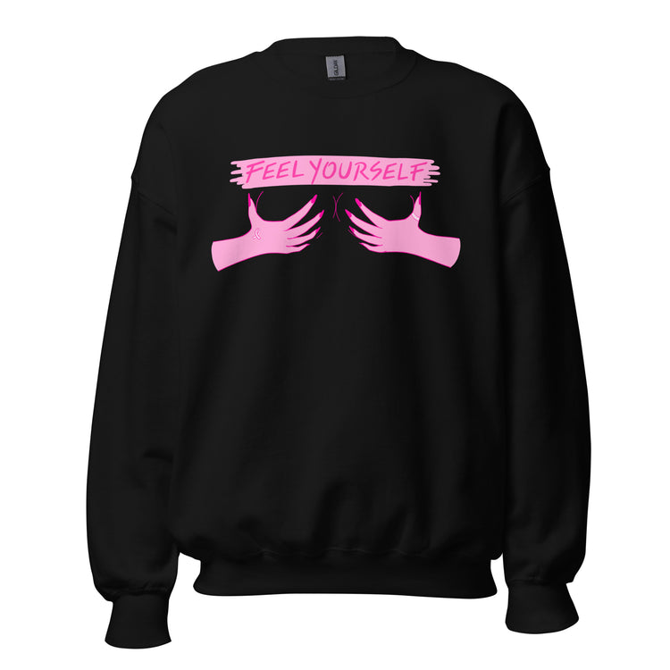 Feel Yourself Twice Unisex Sweatshirt - Empower Pleasure