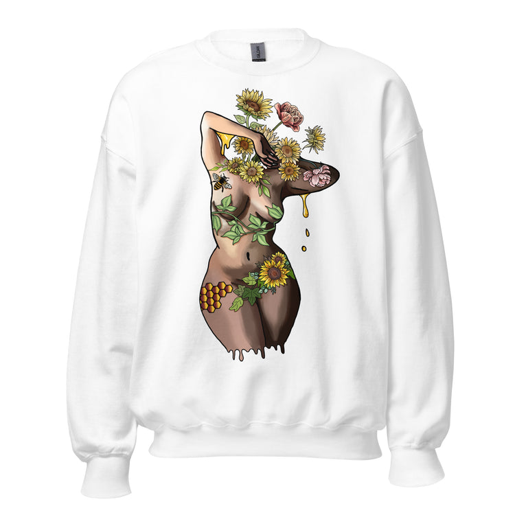 Inflorescence Unisex Sweatshirt - Empower Pleasure
