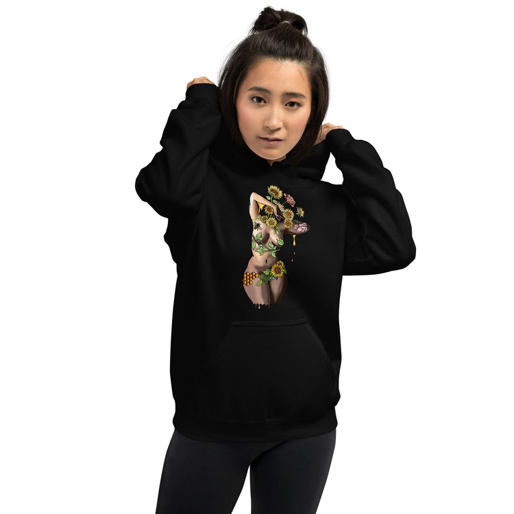 Inflorescence Unisex Hoodie - Empower Pleasure