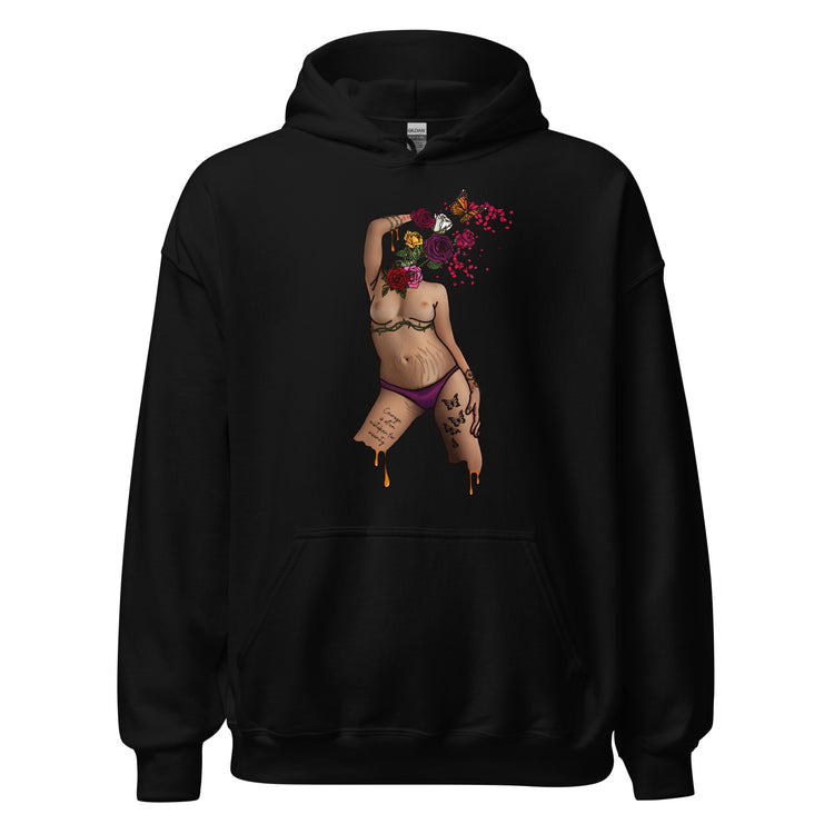 Metamorphosis Unisex Hoodie - Empower Pleasure