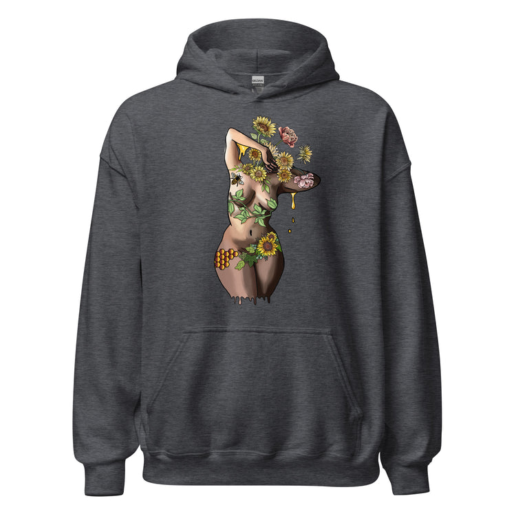 Inflorescence Unisex Hoodie - Empower Pleasure