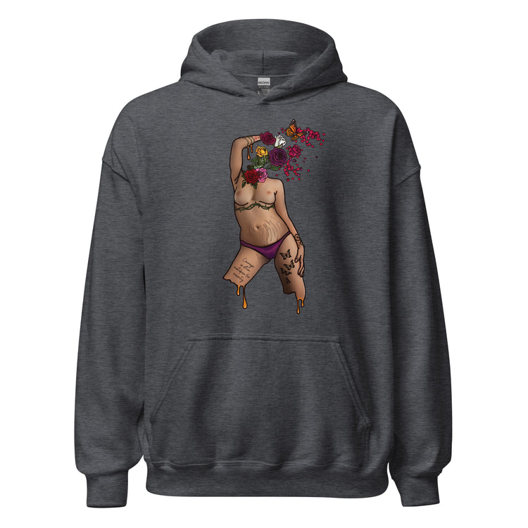 Metamorphosis Unisex Hoodie - Empower Pleasure