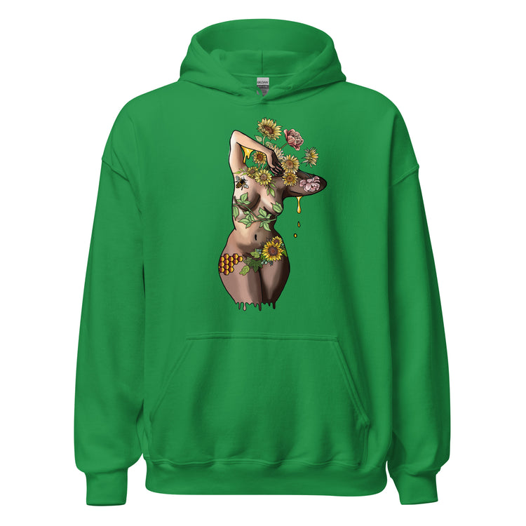 Inflorescence Unisex Hoodie - Empower Pleasure