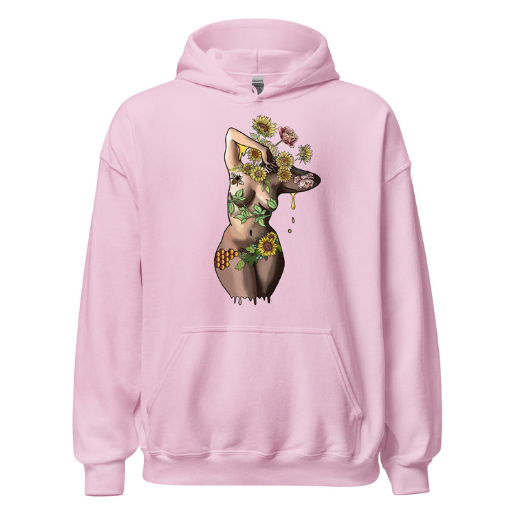 Inflorescence Unisex Hoodie - Empower Pleasure