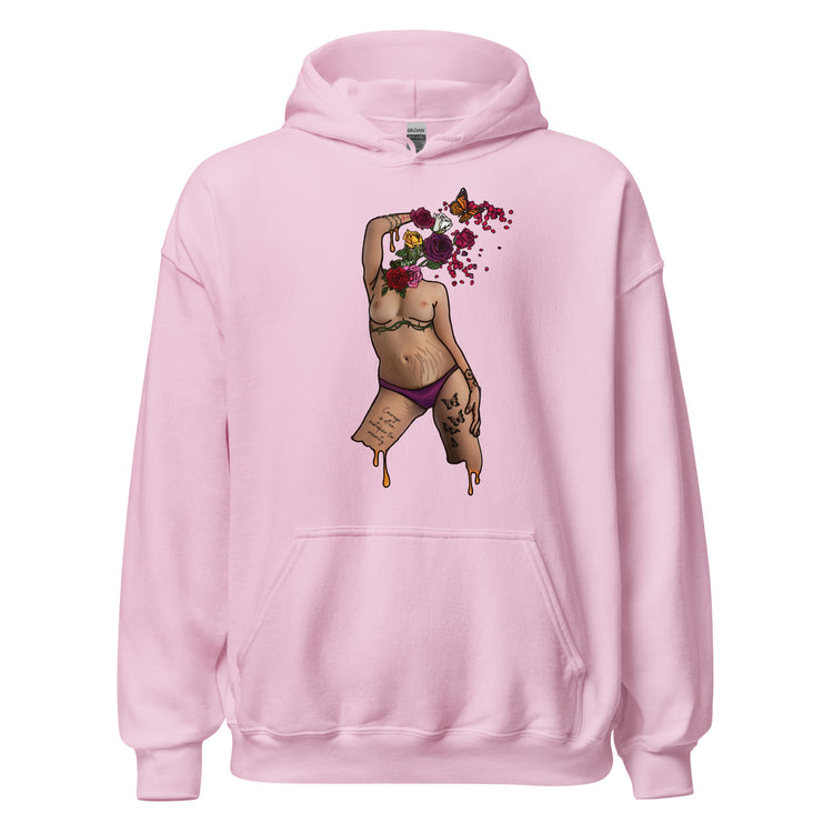 Metamorphosis Unisex Hoodie - Empower Pleasure