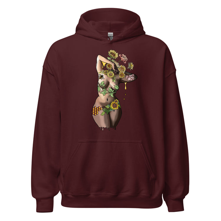 Inflorescence Unisex Hoodie - Empower Pleasure