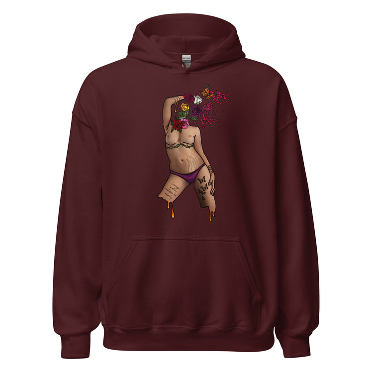 Metamorphosis Unisex Hoodie - Empower Pleasure