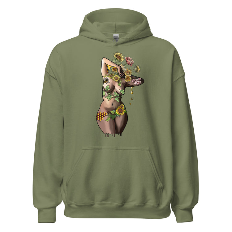 Inflorescence Unisex Hoodie - Empower Pleasure