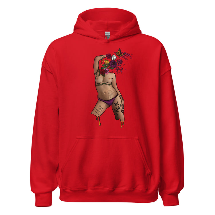 Metamorphosis Unisex Hoodie - Empower Pleasure