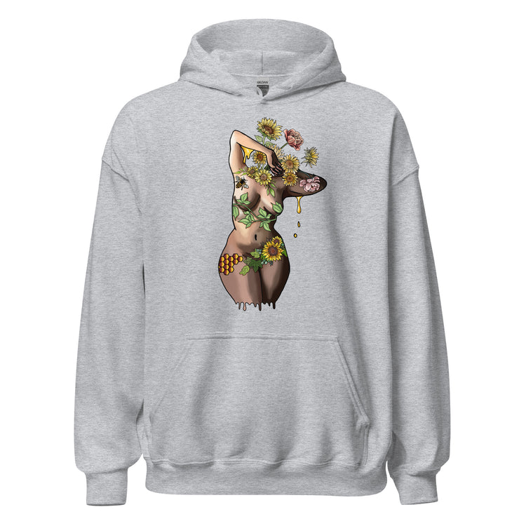 Inflorescence Unisex Hoodie - Empower Pleasure