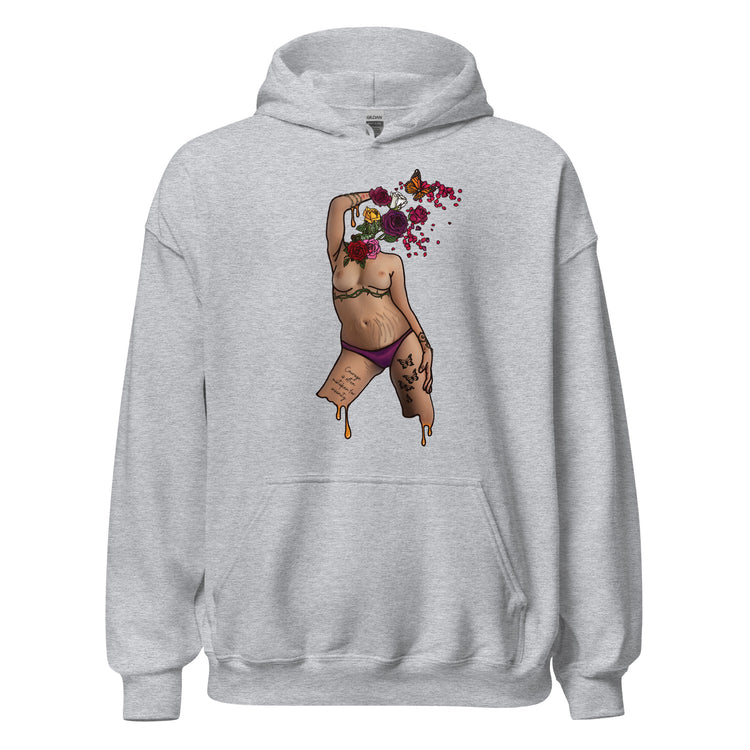 Metamorphosis Unisex Hoodie - Empower Pleasure
