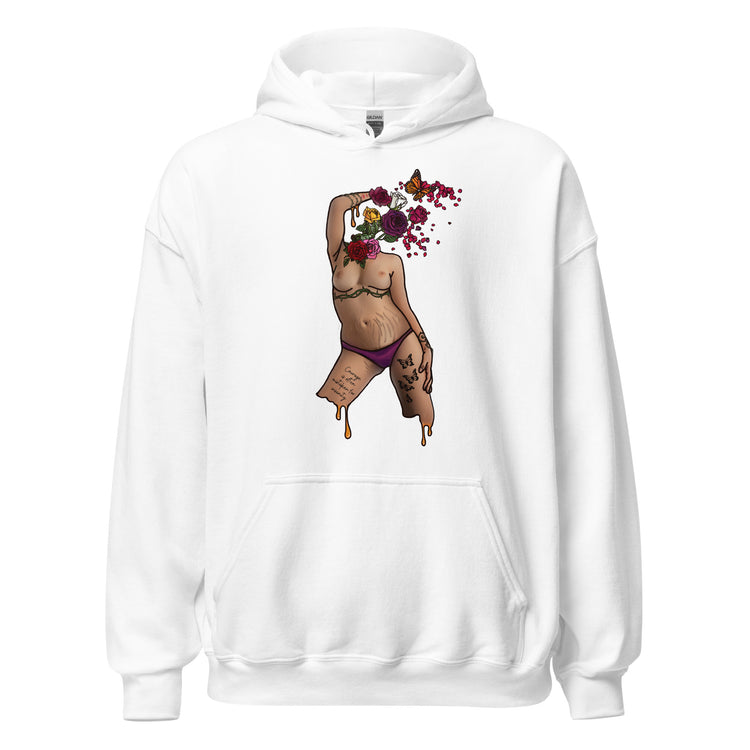 Metamorphosis Unisex Hoodie - Empower Pleasure