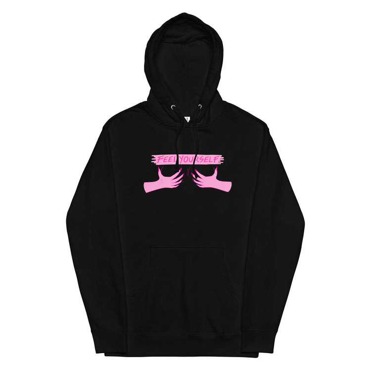 Feel Yourself Unisex Midweight Hoodie - Empower Pleasure