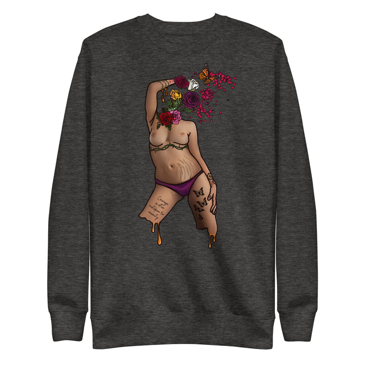 Metamorphosis Unisex Premium Sweatshirt - Empower Pleasure