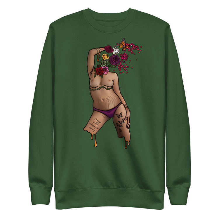 Metamorphosis Unisex Premium Sweatshirt - Empower Pleasure