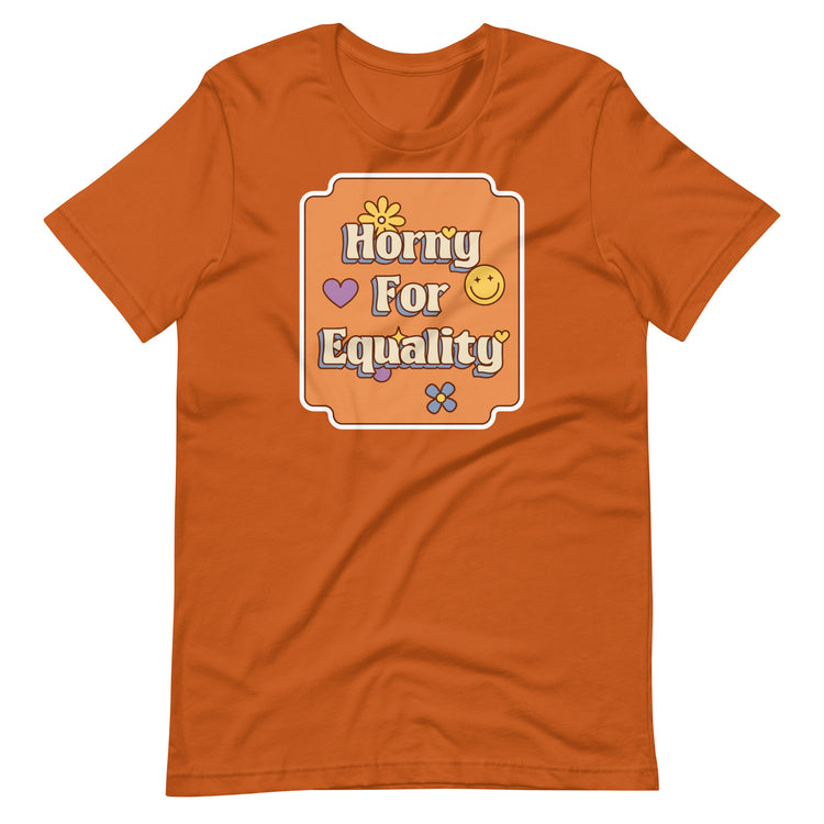 Horny for Equality Unisex T-Shirt - Empower Pleasure
