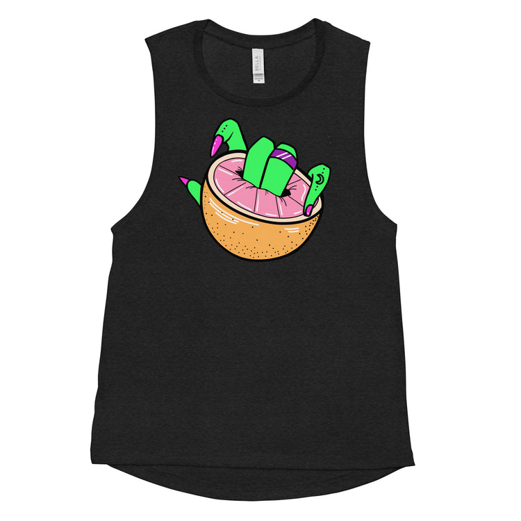 Squirt Ladies’ Muscle Tank - Empower Pleasure