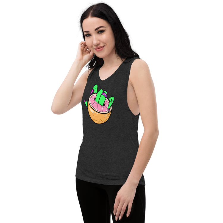 Squirt Ladies’ Muscle Tank - Empower Pleasure