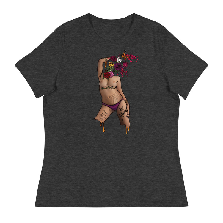 Metamorphosis Women's Relaxed T-Shirt - Empower Pleasure