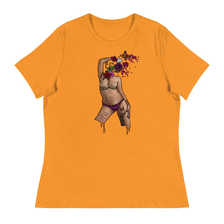 Metamorphosis Women's Relaxed T-Shirt - Empower Pleasure