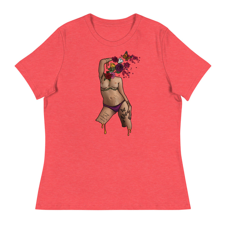 Metamorphosis Women's Relaxed T-Shirt - Empower Pleasure