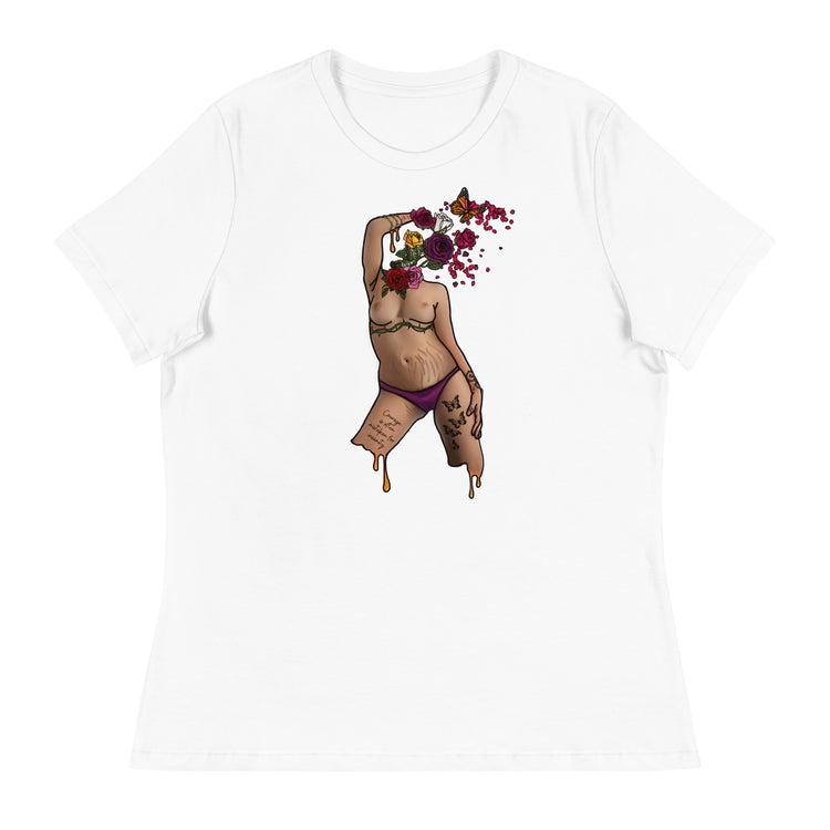 Metamorphosis Women's Relaxed T-Shirt - Empower Pleasure