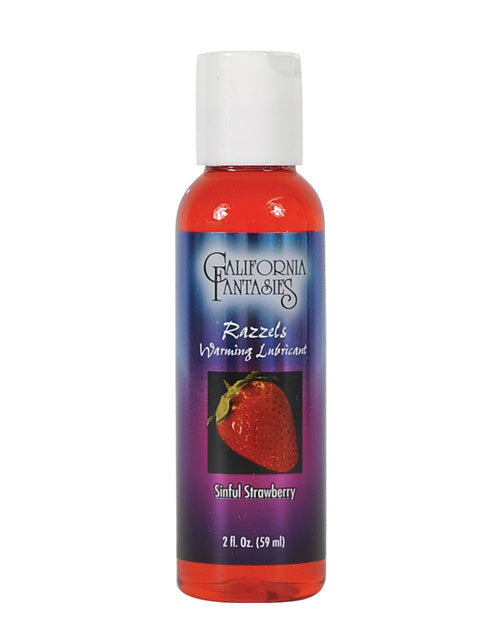 Razzels Warming Lubricant - 2 oz - Assorted Flavors
