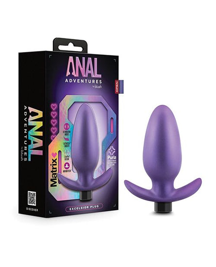 Blush Anal Adventures Matrix Excelsior Plug - Astro Violet - Empower Pleasure