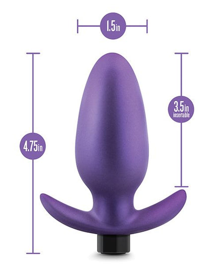 Blush Anal Adventures Matrix Excelsior Plug - Astro Violet - Empower Pleasure