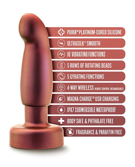 Blush Anal Adventures Matrix Bionic Plug - Cosmic Copper Blush Anal Adventures Matrix Bionic Plug - Cosmic Copper