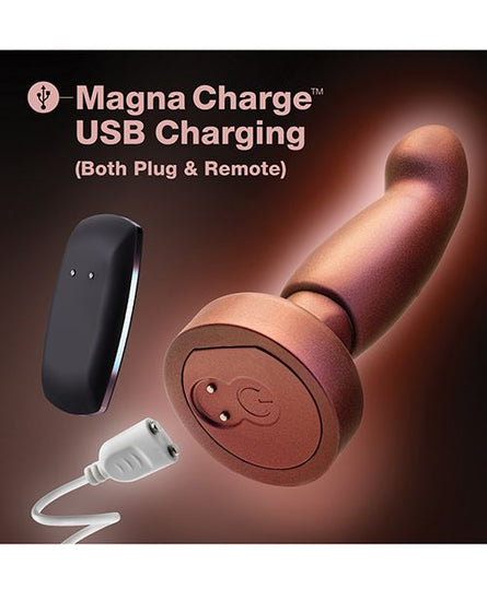 Blush Anal Adventures Matrix Bionic Plug - Cosmic Copper - Empower Pleasure