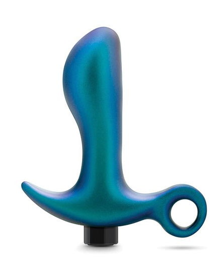 Blush Anal Adventures Matrix Teleportation Plug - Lunar Blue - Empower Pleasure