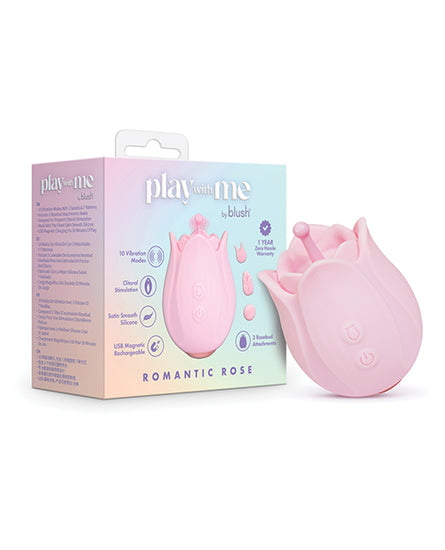 Blush Play With Me Romantic Rose - Pink - Empower Pleasure