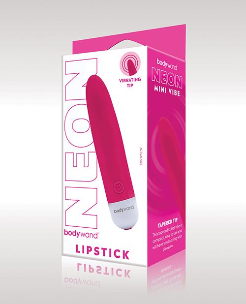 XGen Bodywand Neon Mini Lipstick Vibe - Neon Pink - Empower Pleasure