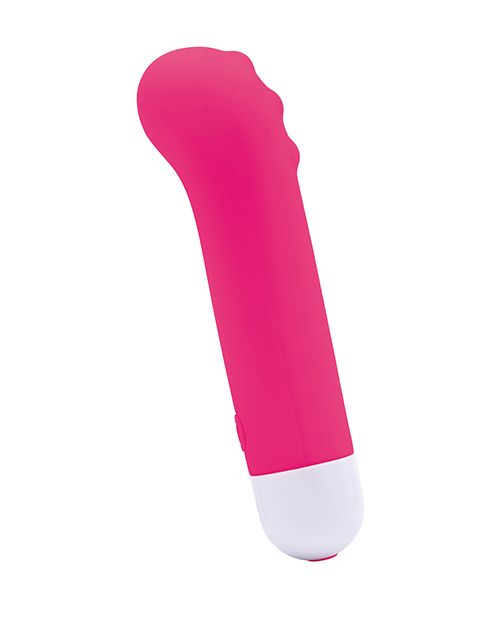 XGen Bodywand Neon Mini Dotted G Vibe - Neon Pink - Empower Pleasure