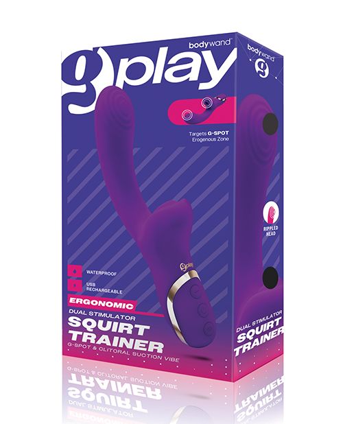 XGen Bodywand G-Play Dual Stimulation Squirt Trainer - Purple - Empower Pleasure
