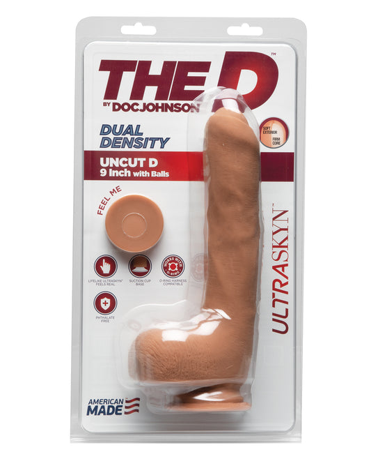 The D 9" Uncut D w/Balls - Assorted Colors