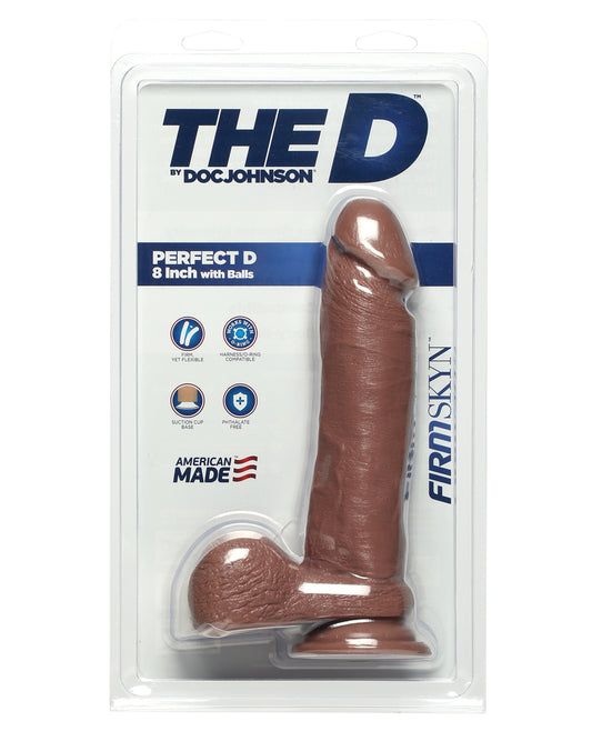 The D 8" Perfect D w/Balls - Assorted Colors