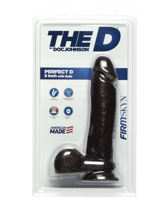 The D 8" Perfect D w/Balls - Assorted Colors