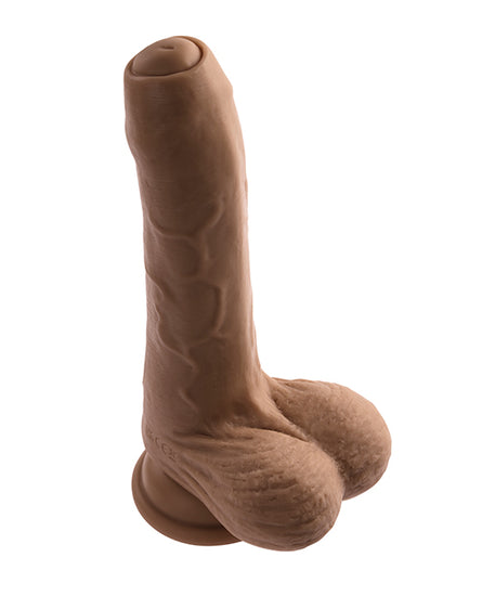 Evolved Peek A Boo Vibrating Dildo - Dark - Empower Pleasure