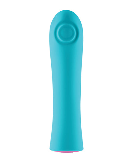 Femme Funn Hana Fingerlike Thumping Bullet - Turquoise - Empower Pleasure
