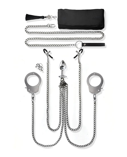 Nixie Interchangeable 8 Pc Bondage Kit - Empower Pleasure