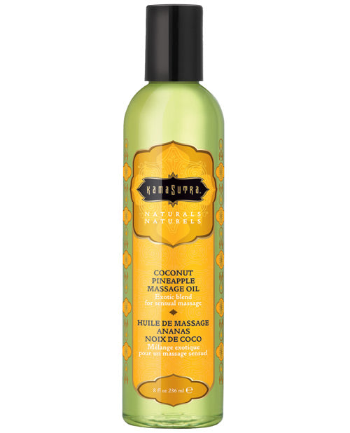 Kama Sutra Naturals Massage Oil 8 oz - Assorted Scents